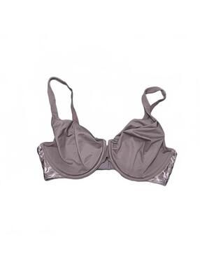 Soma Embraceable 36DD Mauve Unlined Perfect Coverage Bra Lace Underwire